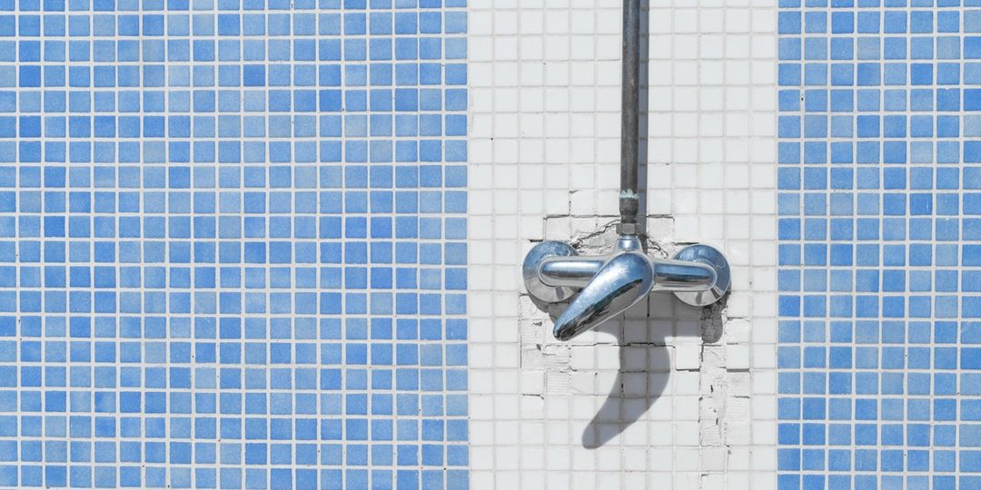 regrouting shower tile